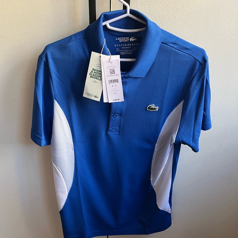 Lacoste Men’s DryFit Tshirt Sz S